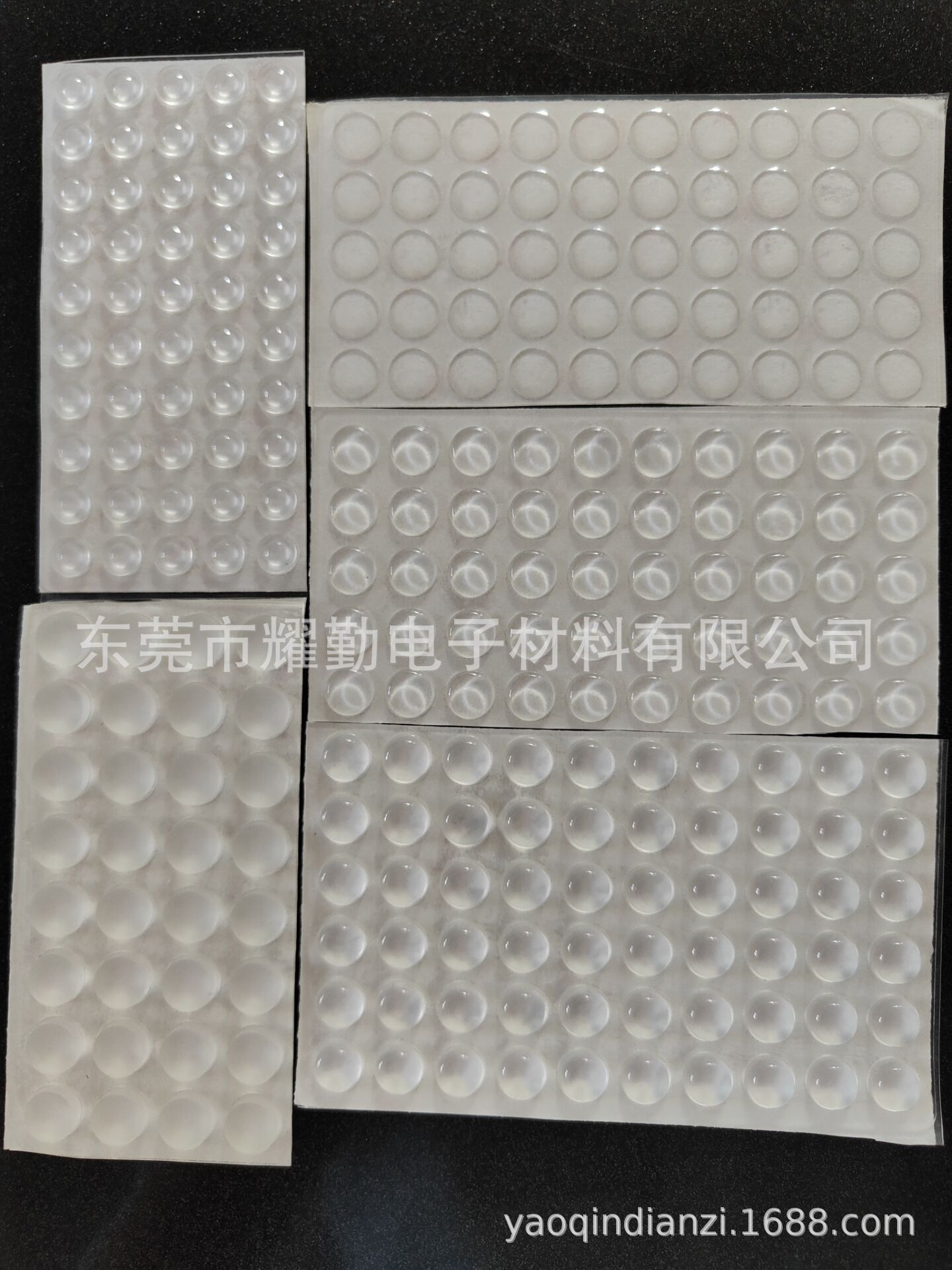 现货自粘硅胶垫柜门防撞垫消音贴静音贴硅胶缓冲垫防滑颗粒 防撞