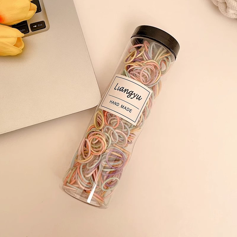 Summer elastic hair rope, durable high-quality hairgrip set, assorted colors (multi-pack)