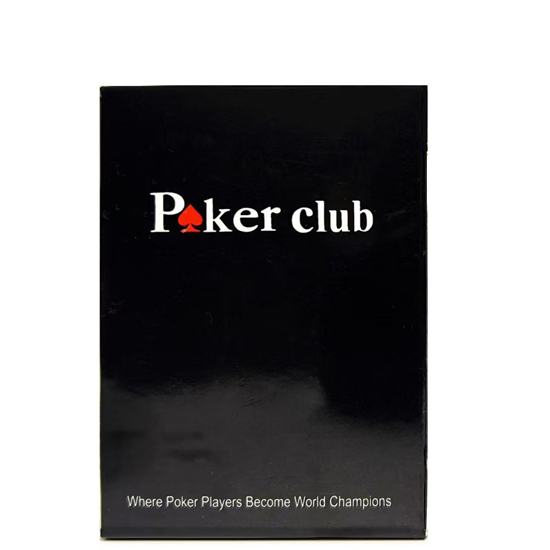 Fabricante de Texas negro rojo negro azul tarjetas de juego plástico PVC color de impresión de retroalimentación barata impermeable flor de corte mesa de entretenimiento casual