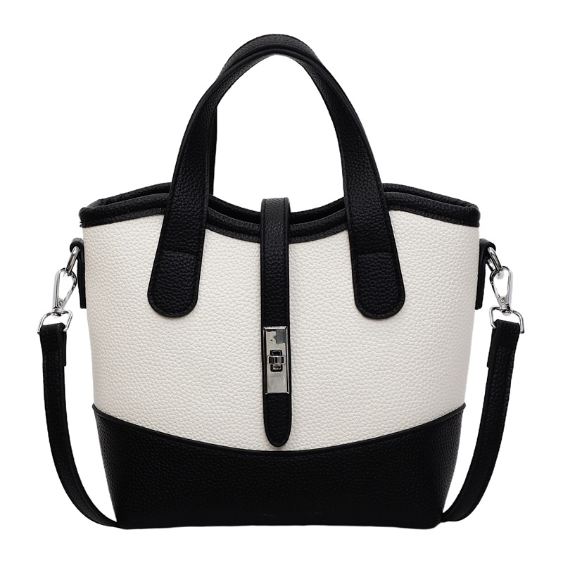 Bolso de textura transfronteriza 2025 verano nuevo bolso femenino moda patrón de lichi bolso bandolera de todo fósforo de color en contraste