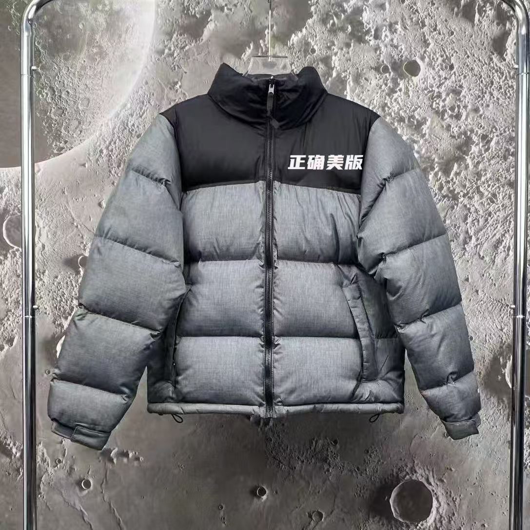 Putian 1996 puramente original cara norte hombre y mujer a prueba de viento chaqueta de plumón de la familia del norte para mantener el calor de la pareja de pan abrigo impermeable