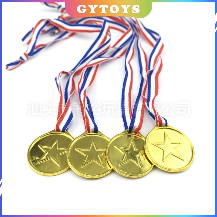 Амазонки Горячие Игры Награды Мини Игрушки Партии Подарки Маленькие Игрушки Покрынная Пластичная Медаль Золото