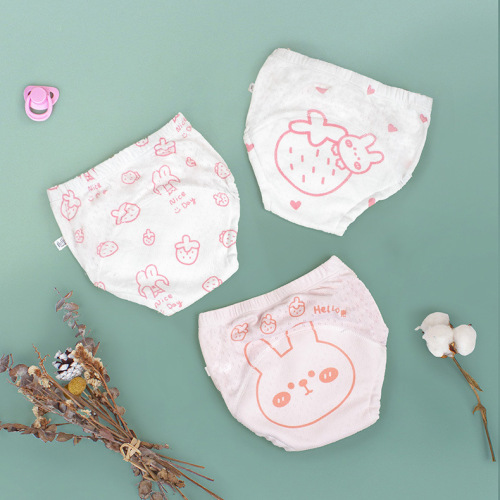 Baby training pants, breathable and waterproof, baby toilet practice pants, newborn cloth diapers, diaper underwear, diaper cessation