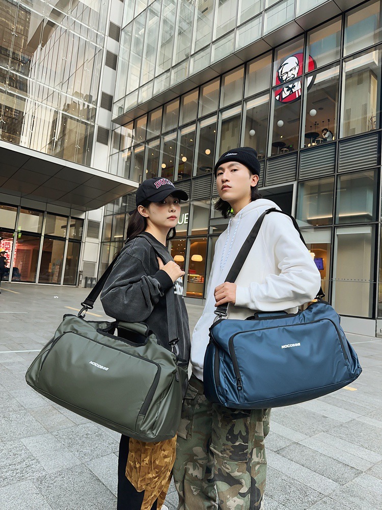 Bolsa de deporte para hombres nueva bolsa de equipaje de viaje de corta distancia portátil de gran capacidad para mujeres bolsa de viaje de almacén de zapatos independiente