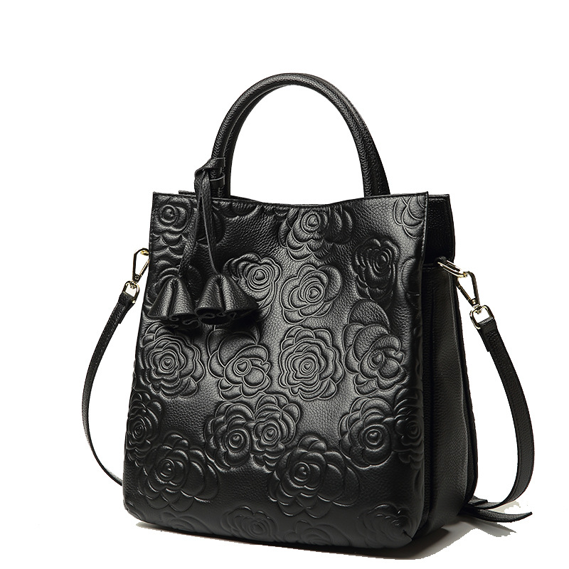 Damen Handtasche Aus Echtleder Große Umhängetasche Für Damen_voghion.com