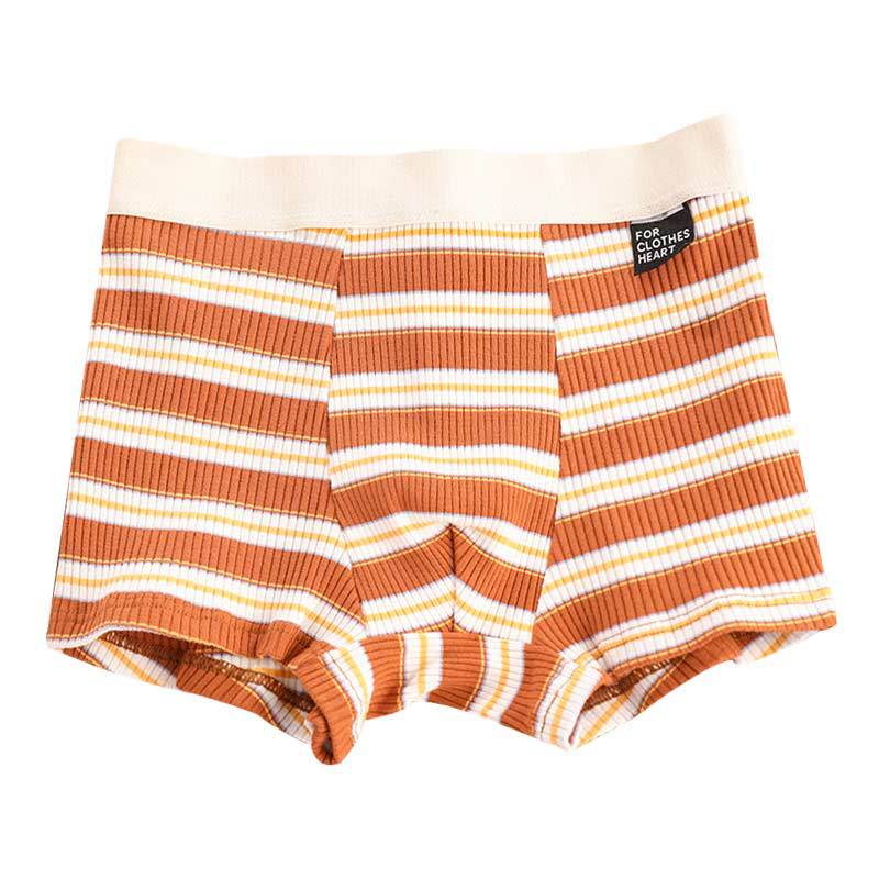 Ropa interior para hombre, pantalones de cuatro esquinas delgados de verano de algodón para bebé, antibacteriano y transpirable, pantalones cortos bóxer para adolescentes de algodón para niños, cabeza