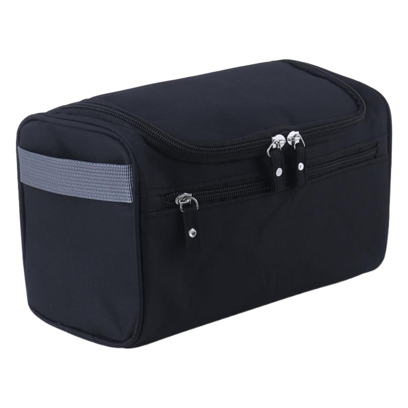 Bolsa de lavado de viaje para hombres LOGO bolsa de almacenamiento de cosméticos para mujeres gancho bolsa de almacenamiento portátil lateral montada en la pared