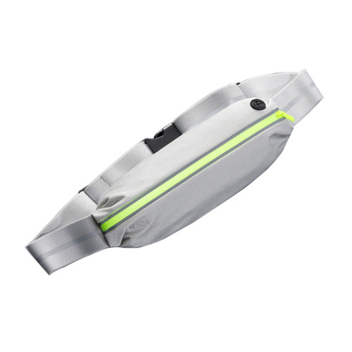 Sports waist bag, running mobile phone bag, men's and women's outdoor equipment waterproof invisible new mini small belt reflective bag
