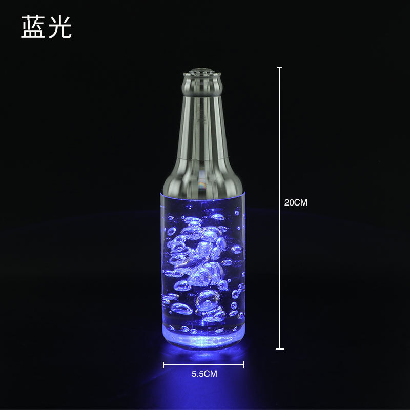 LED creativo pantalla táctil lámpara de mesa bar claro bar comedor bar Mesa lámpara KTV discoteca bar atmósfera decorativa lámpara de vino botella lámpara