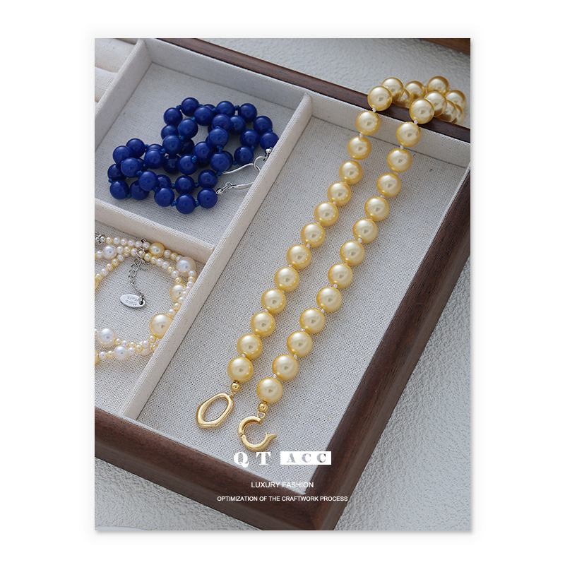 Copper universal elegant retro chain for key bag