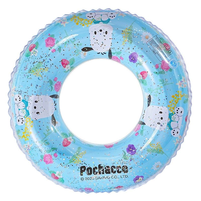 Sanrio, genuine nail sequins, children's inflatable swimming ring PVC, increased thickness