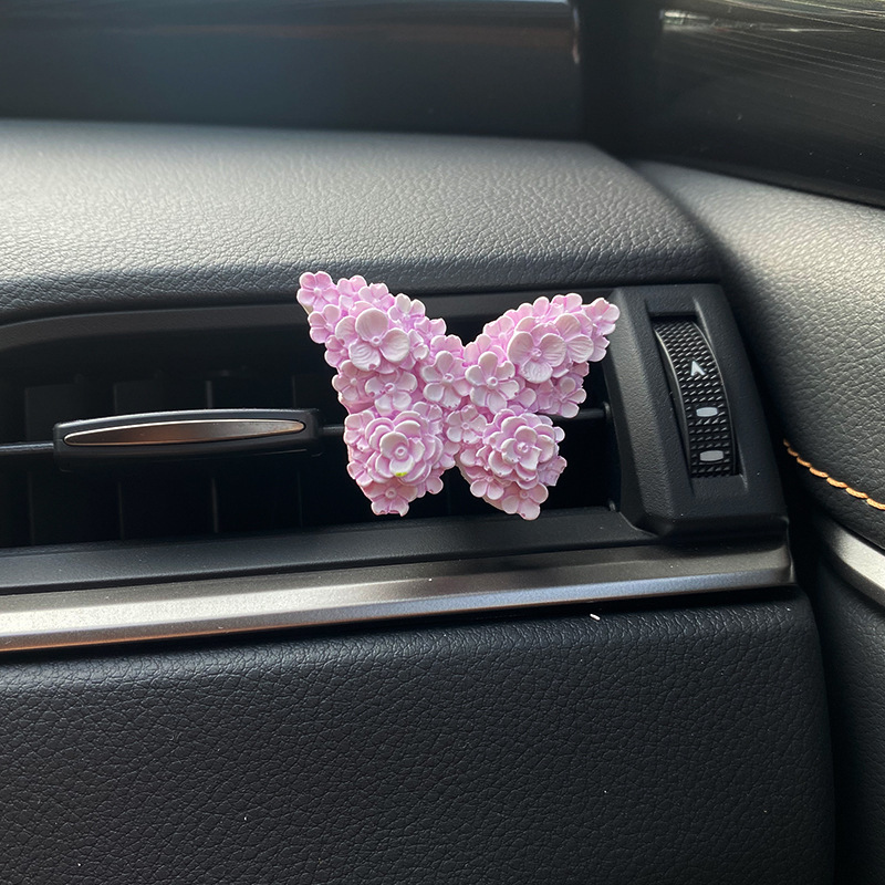 チューリップ車のアロマの高級感のある風口の拡香石の車内の花のアロマの車の装飾品の自動車の置物|undefined