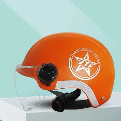 3C Certified, Motosiklet kaskı (dəbilqə) - dark-orange