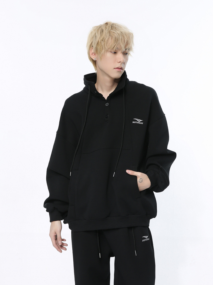 Mtlclothes ropa de Hombre | 2024 primavera nuevo estilo coreano estilo simple color sólido casual deportes suéter traje moda