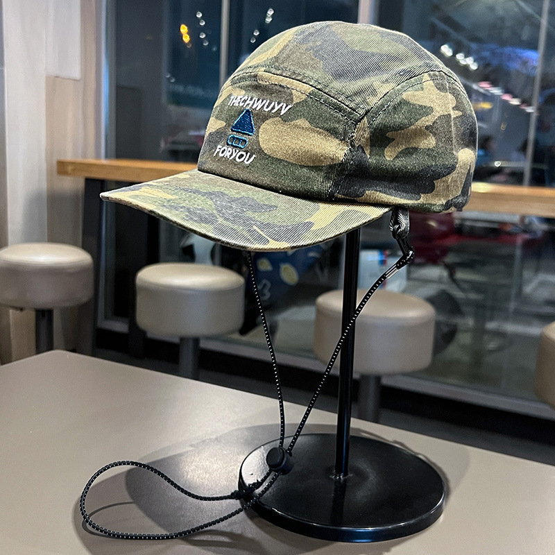 Sombrero de pescador de camuflaje para niños Sombrero de lengua de pato para padres e hijos Sombrero de senderismo de camping de primavera y verano para hombres y mujeres Gorra de béisbol