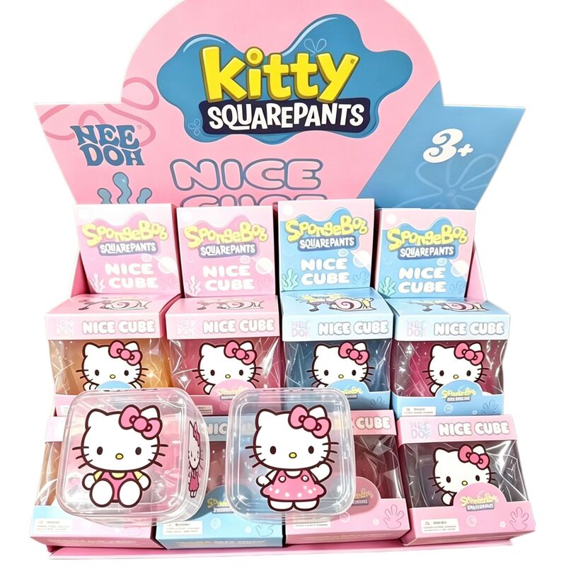 Cross-Border Popular Maltose Cube Squishy Toy Kt Cat Spongebob Ice Cube Fun Stress Relief Toy Wholesale Cross-Border Popular Maltose Cube Squishy Toy Kt Cat Spongebob Ice Cube Fun Stress Relief Toy Wholesale