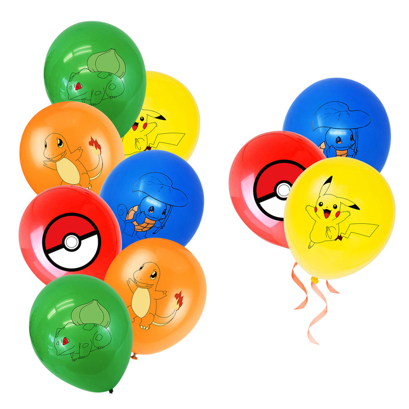 アマゾンではポケモン宝可夢のテーマシリーズのラテックス風船の装飾を販売しています。|undefined