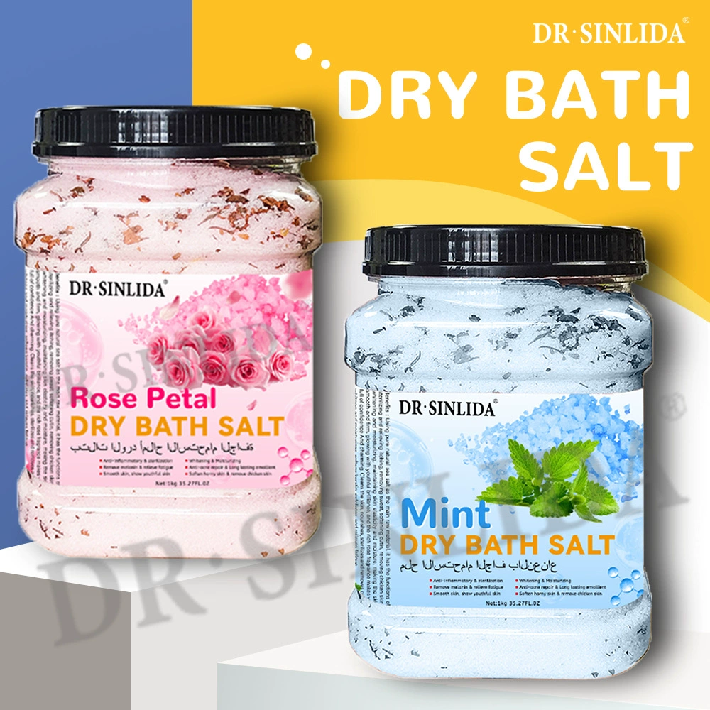 Кросс-бордерная экспортная соль для ванн, отшелушивающий скраб, глубокое очищение, осветление кожи «куриной кожицы», соль для всего тела, соль из лепестков, 1 кг