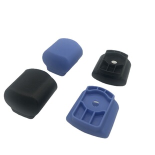 Dongguan factory supply student desk foot cover 30*60 denier tube jacket steel pipe table and chair U-shaped cover color variety