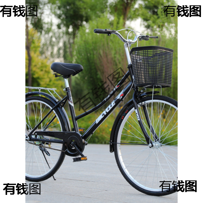 Inflatable-Free Solid Tire Bicycle for Adults 26inch 24inch Men's Women's Bicycle Women's Adults Lightweight Men's