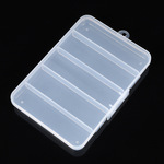 优质5格塑料盒鱼饵盒pp盒子亚盒渔具配件盒路亚鱼钩渔具包装盒