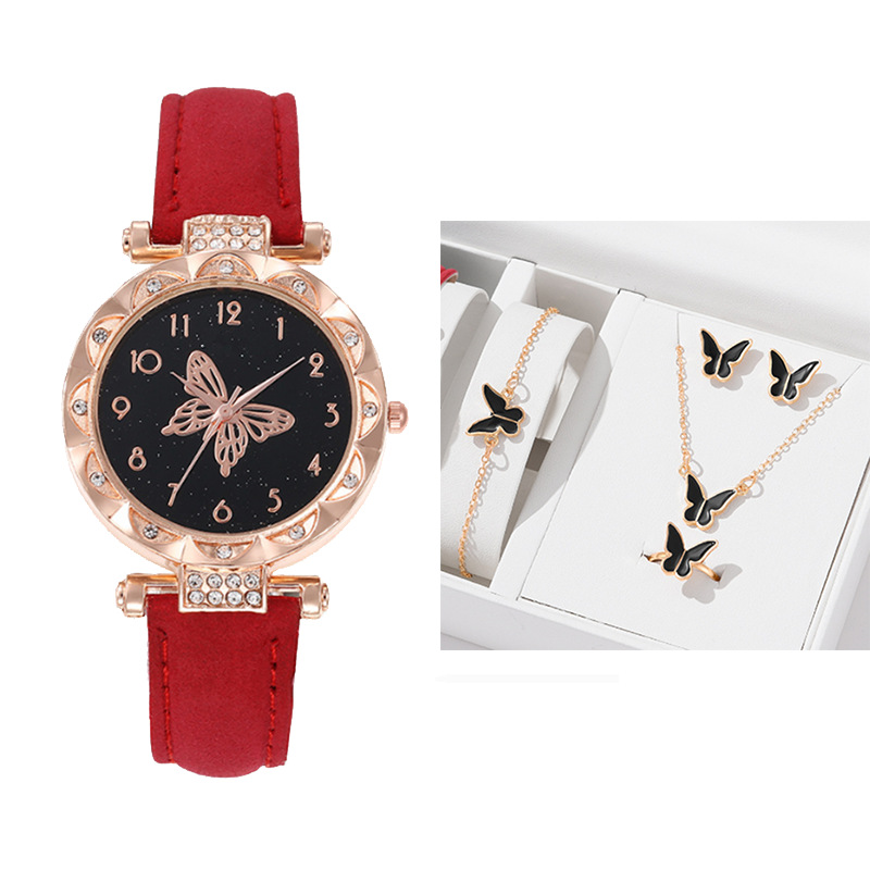 80g Weight Ordinary Glass Mirror Material Flannel bag Strap Material Watch Classification Pointer Display Type Buckle Buckle Style Round Dial Shape Daily, Street Occasion Quartz Movement Butterfly Pattern Women's Gender Casual Style Casual Butterfly Buckle Quartz Women's Watches 6