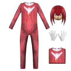 国境を越えた新型ソニックCOS音速少年児童衣装アニメキャラクターダンスハロウィーンショー衣装