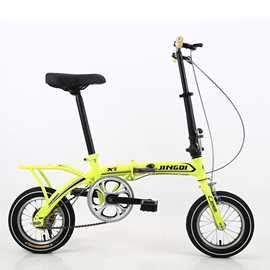 厂家三河马12寸折叠自行车超轻便携单车男女士小学生迷你单莗跨境
