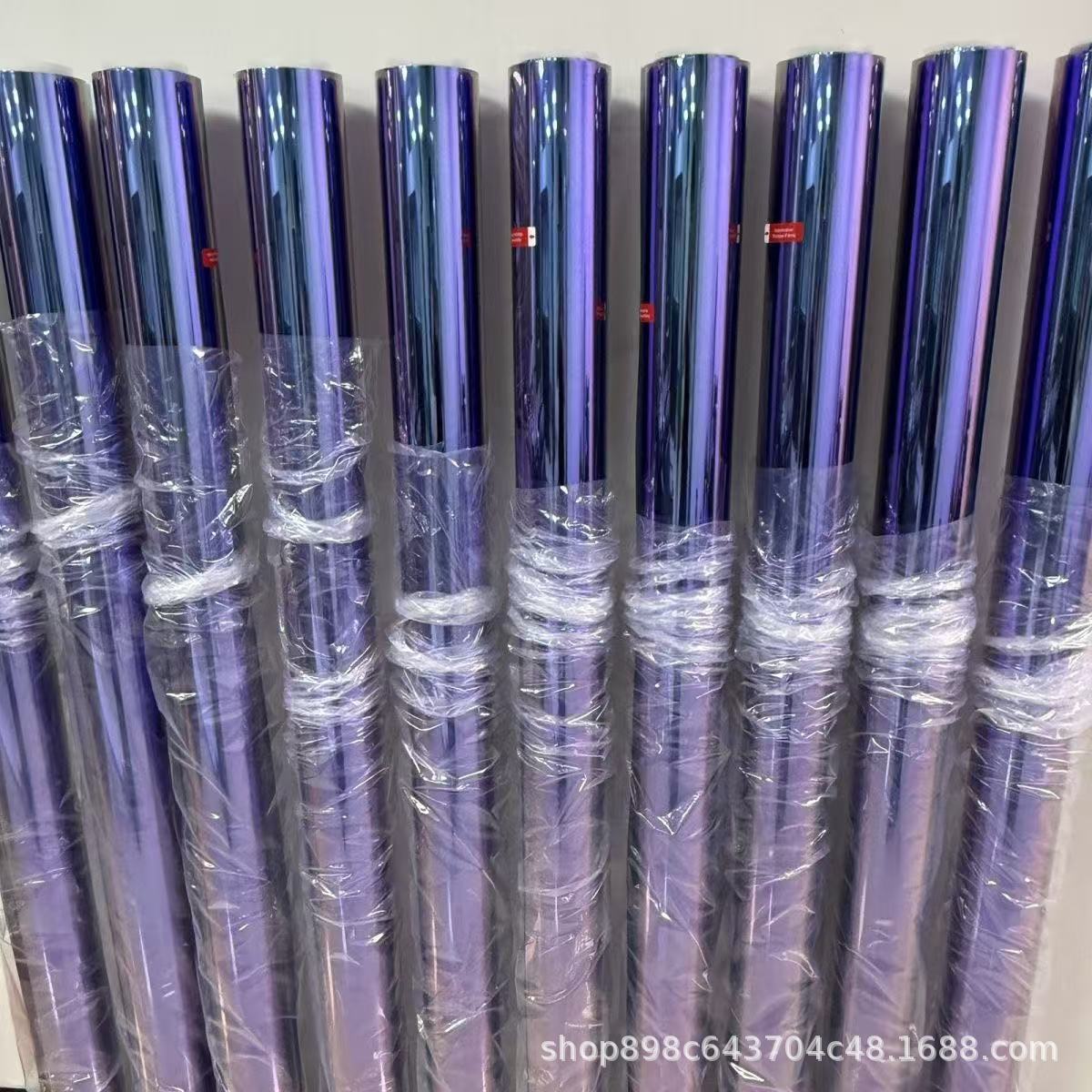 Car Solar Film Wholesale Purple Iridescent Film Imperial Purple Heat Insulation Film High Clarity High Heat Insulation Privacy Film Metal Film