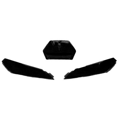 Dəbilqə (Kaska) aksesuarları Tail Wing Lens Accessories - agv-k3sv-top-and-top-vent-three-piece-set-matte-black