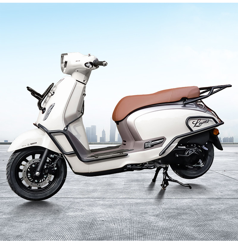 Suitable for Haojue Lumi125 Bumper, Full Surround Front and Rear Guard Bars, Scooter Anti-Fall Bars, Protective Bar Modification Parts