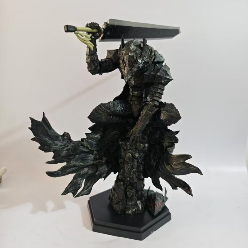 Sword Wind Legend 2 Generation Face Changing Berserker Gus Statue Hand-made Model Decoration Base Doll Boxed Doll