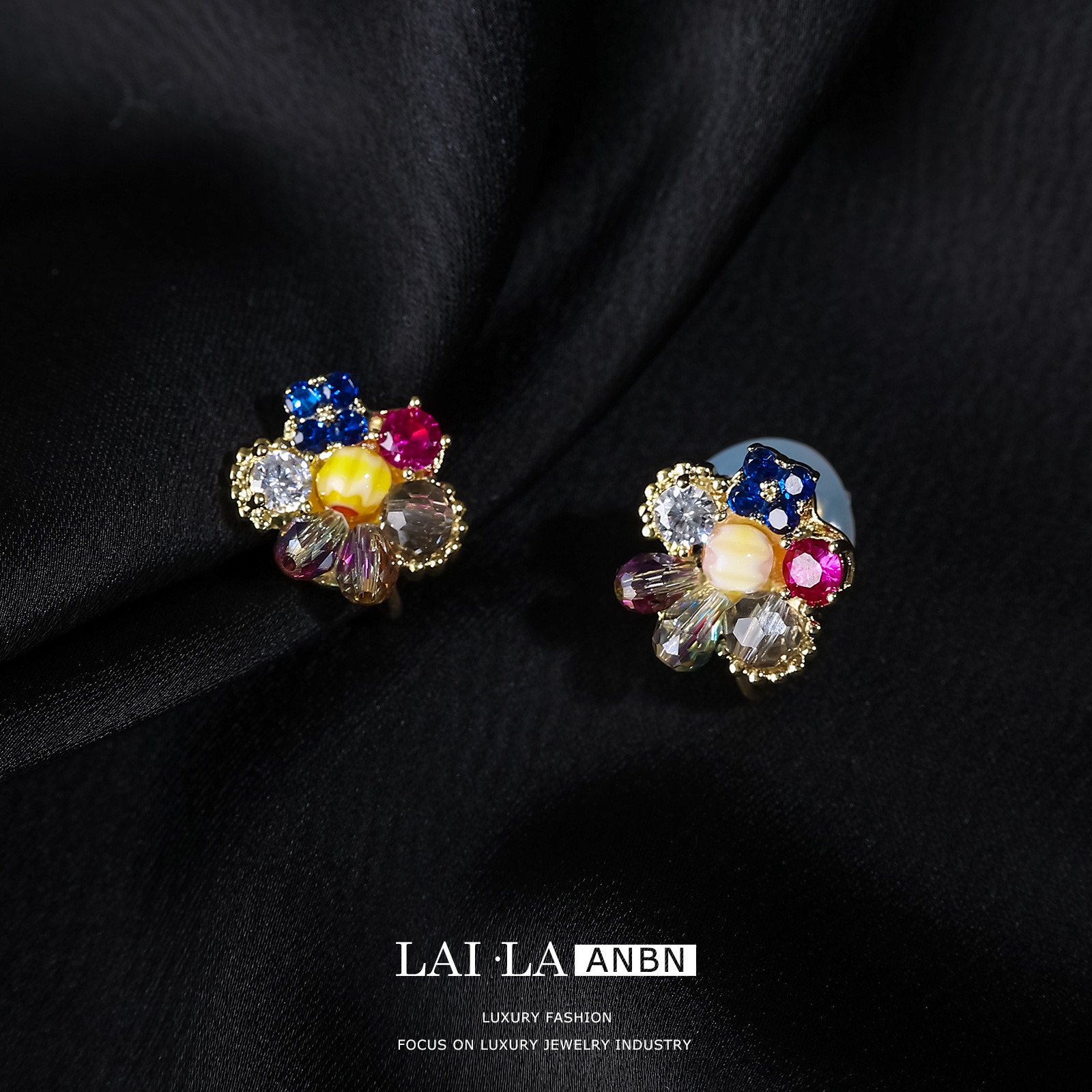 Mosquito bobina clip de oreja hembra sin perforado color vintage circón 925 aretes pendientes retro francés femenino alto sentido