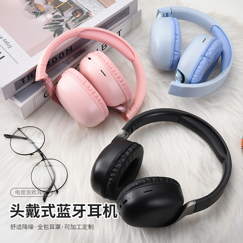 Popular Amazon Cross-Border Wireless Earbuds Bluetooth Headset Foldable High-Quality Sound Gaming Universal