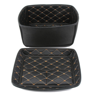 Motorcycle aluminum alloy tail box pad 45L tail box thickened waterproof lining wear-resistant mute inner liner up and down a set