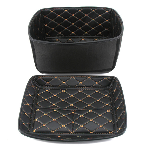 Motorcycle aluminum alloy tail box pad 45L tail box thickened waterproof lining wear-resistant silent lining pad upper and lower set
