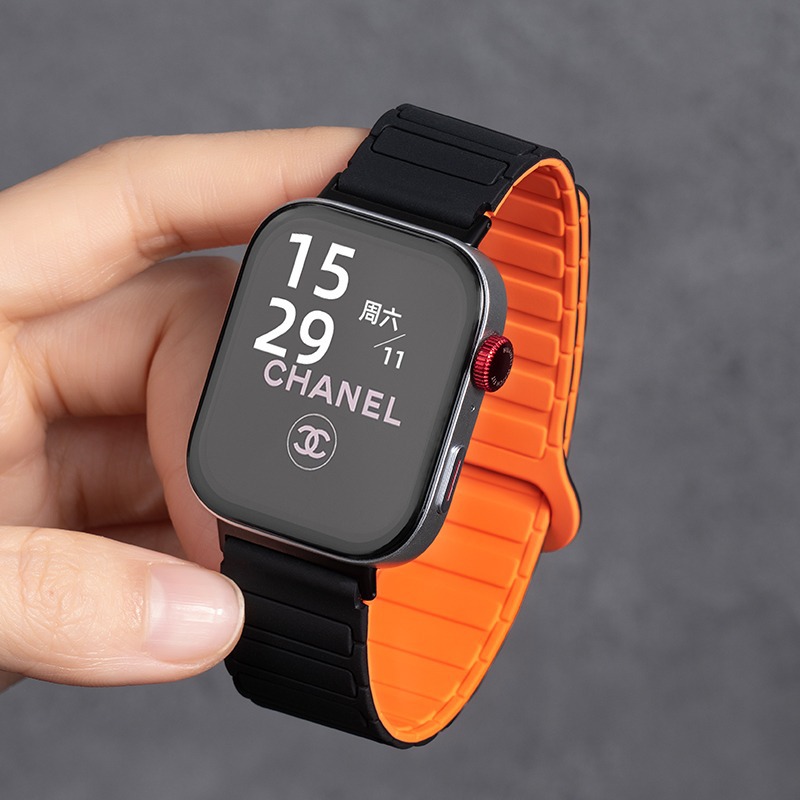 Black with orange (this is just the strap)