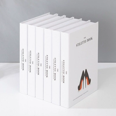 Декоративная складная поддельная книга, проп Nordic imitation, современный английский стиль, 27×17×4 см