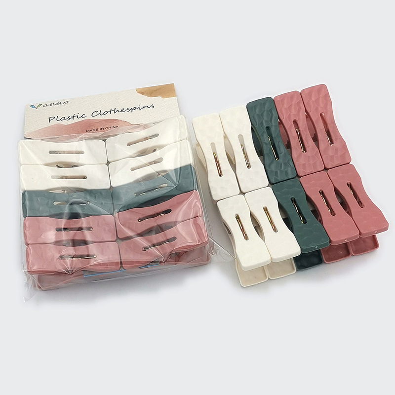 M7613 208-10プラスチックの10個の服は多機能プラスチックの防風綿を挟みます。|undefined