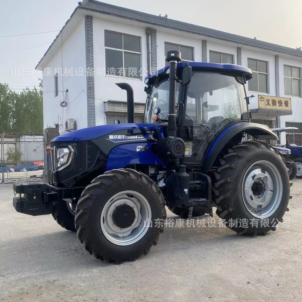 出口拖拉机 雷沃M1204-5X(G4)农用大桥拖拉机120马力四驱旋耕机