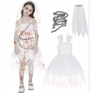 Halloween Costume cosplay Witch Ghost Ghost Bride Ball Cosplay Witch Vampire dress