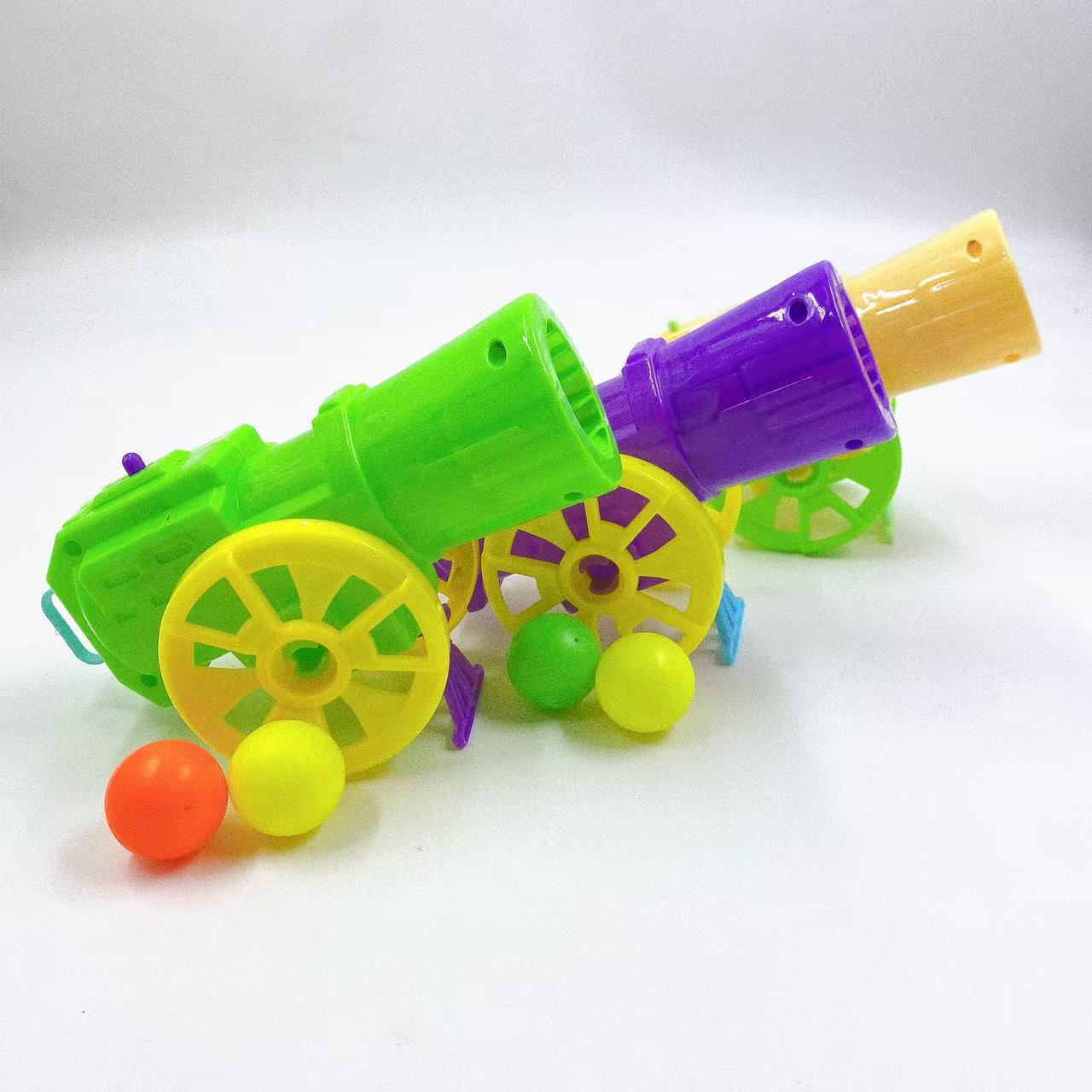 Juguetes para niños al por mayor cañón mortero bolsas de bala diy ensamblaje barraca de 2 yuanes grandes almacenes al por mayor