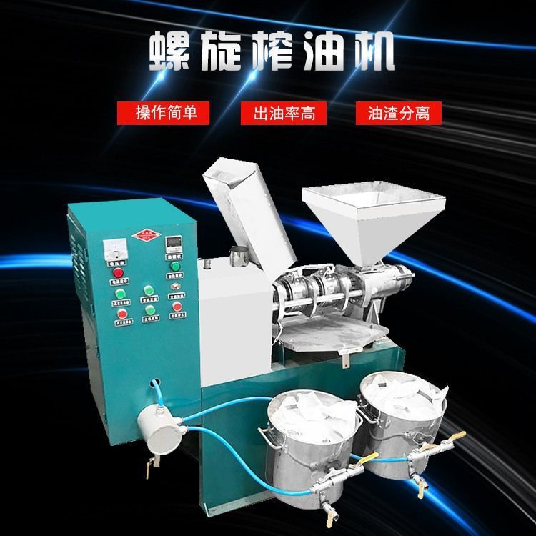 现货供应大号商用100榨油机全自动螺旋花生菜籽油茶油