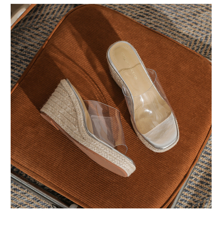 Sandal cao gót nữ đế xuồng bít mũi hở ngón, gót 9 cm, phong cách mới 2026 — màu trắng chi tiết 23