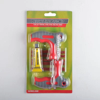 Other Automotive Safety Supplies suit metal tire repair - gray-red-4-piece-set-card-packaging