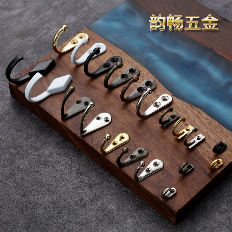 Трансграничный крючок для одежды один крючок сплав антикварный крючок для одежды сплав один крючок специальный маленький мини-крючок 2 отверстия крючок