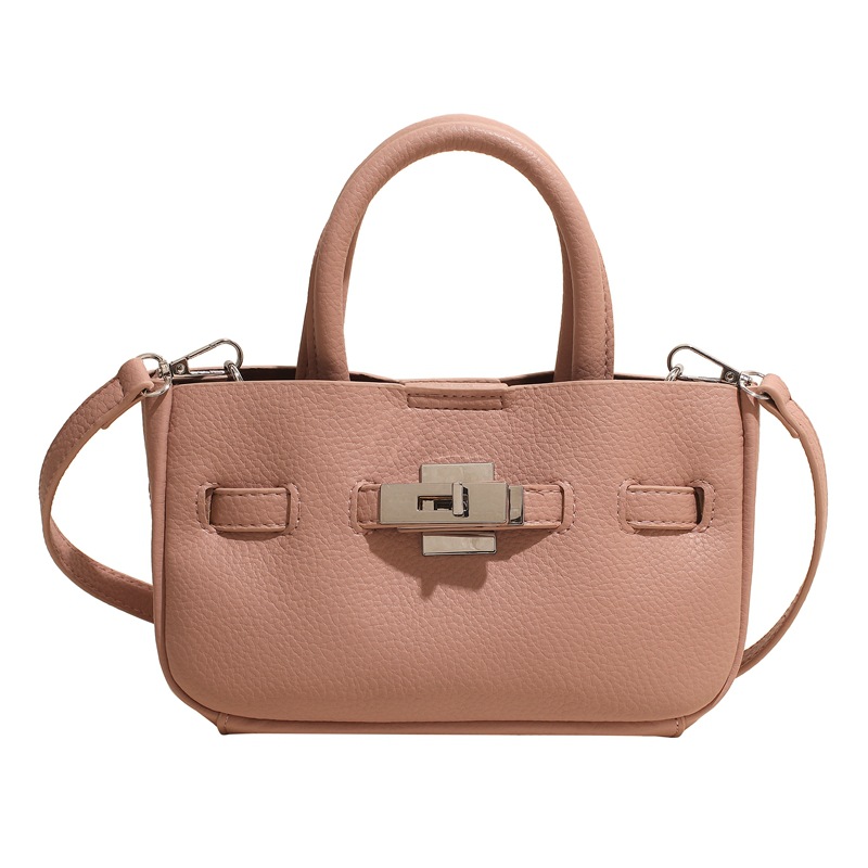 Alto sentido de lichi estampado bolso de mano Kelly2025 nuevo comercio exterior super caliente viaje bolsa de cubo de agua de moda bolsa de mochila versátil