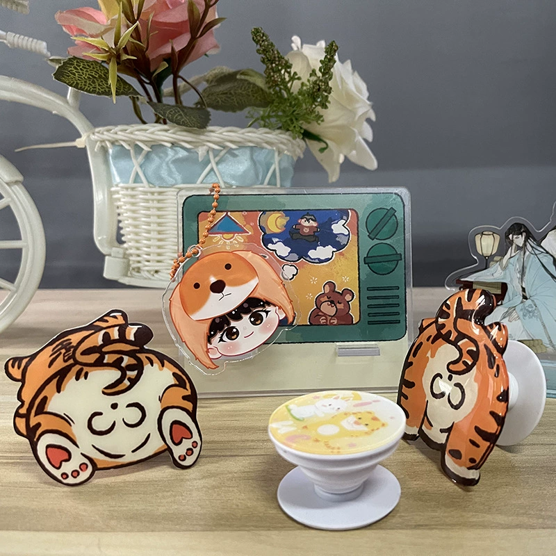 Acrylic air bag, tubing, telescopic cartoon mobile phone, custom-made, fall protection