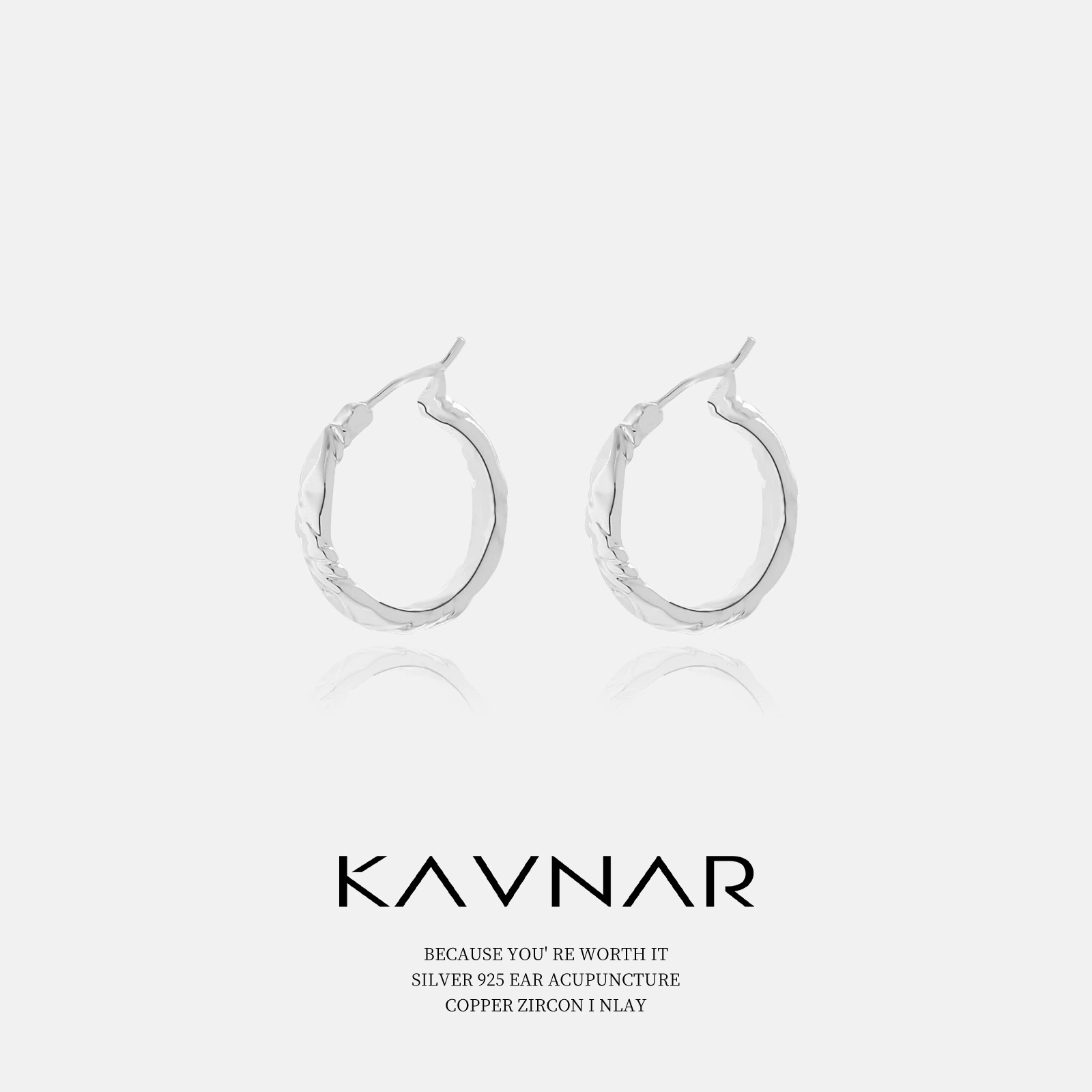 Earrings with zircon, light luxury style, high-quality style