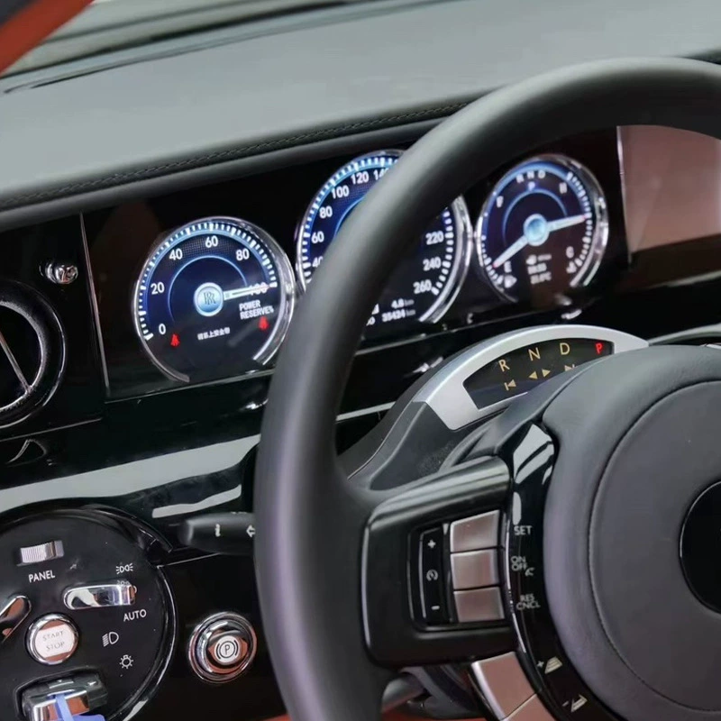 Подходит для модификации и обновления оригинальной приборной панели Rolls-Royce Phantom до полноцветного ЖК-дисплея на базе Linux.